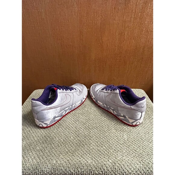 Nike Women’s Air Force 1 Premium '07 Blue Denim  Size 8  315186-441 - Picture 3 of 5